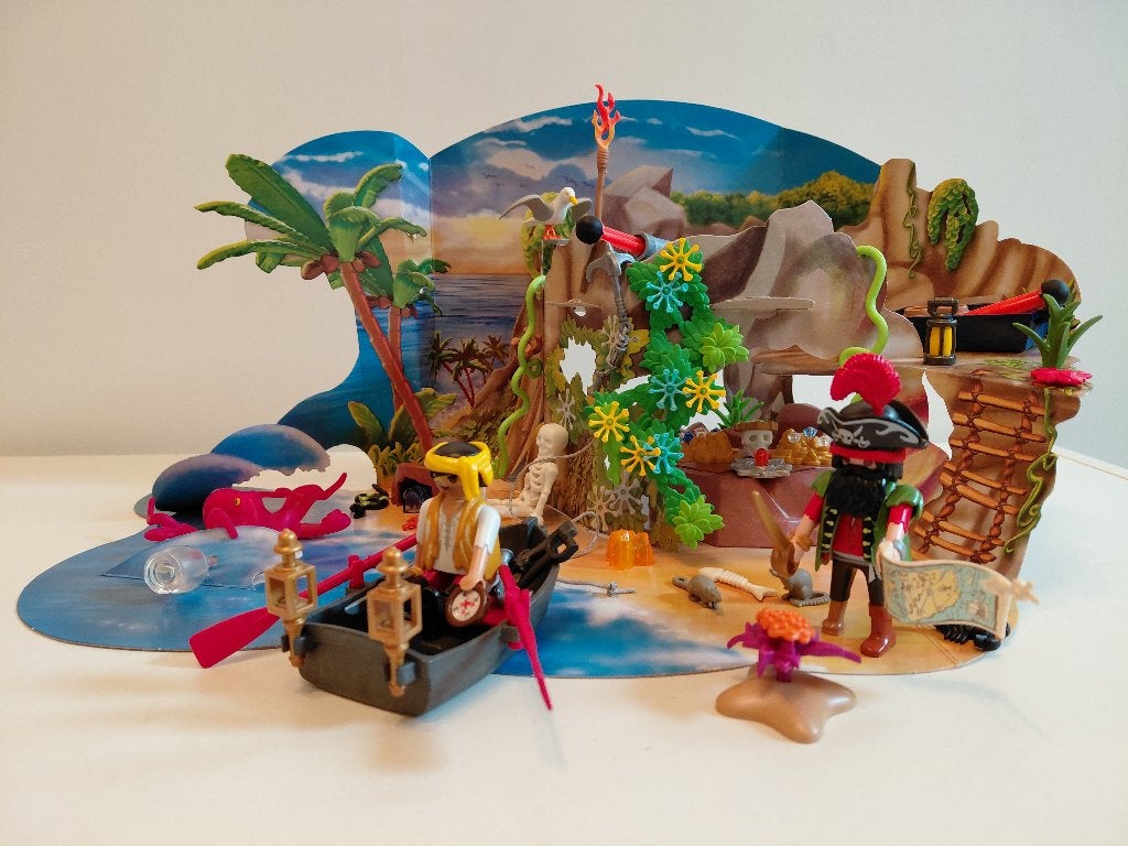 Playmobil - Calendrier de l'avent 70322 Pirates, Ophalen, Pirates, Gebruikt, Complete set