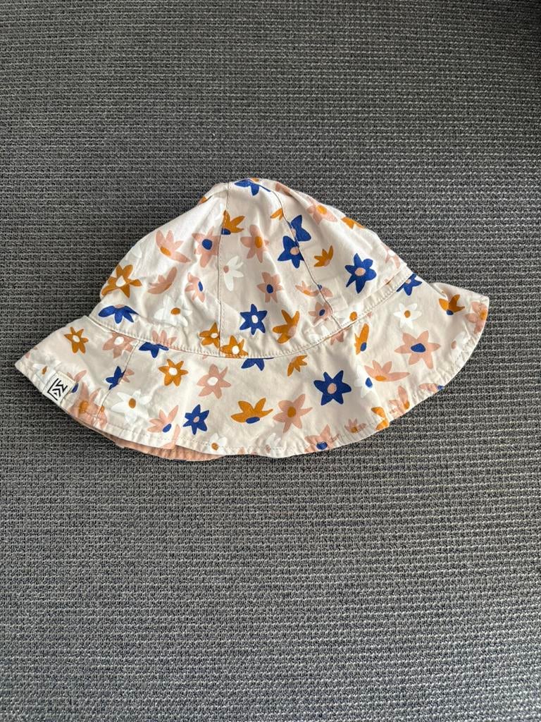 Liewood Amelia zonnehoedje 9-12m, Meisje, Hoed, Ophalen of Verzenden, Zo goed als nieuw