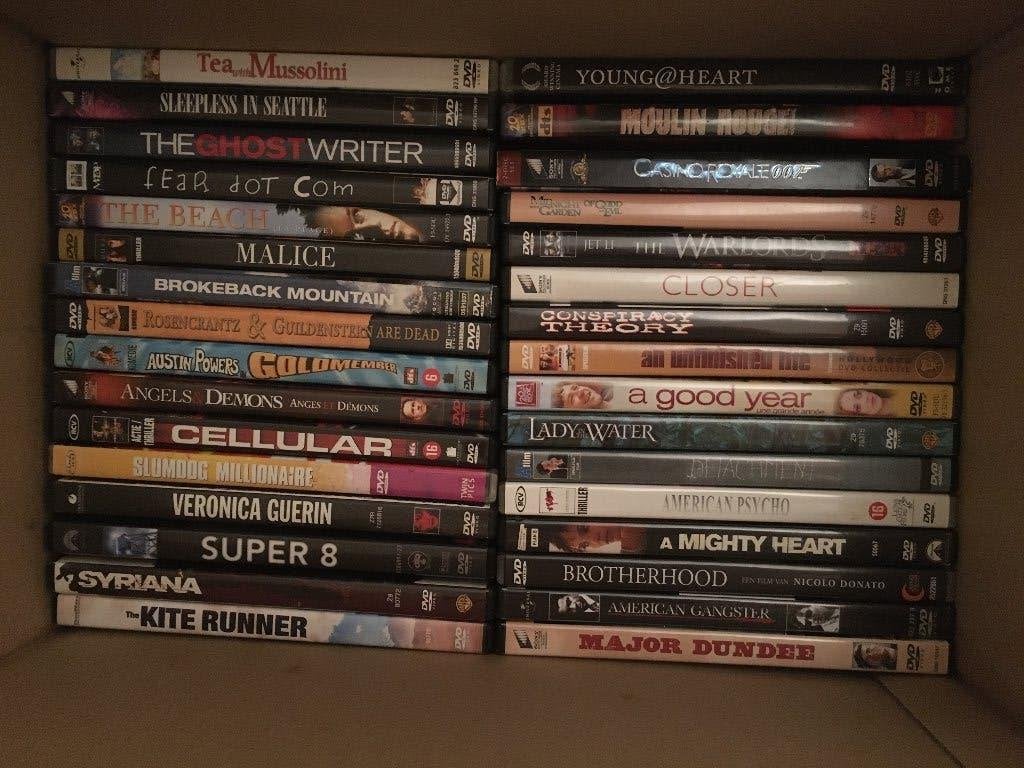 Lot van 67 originele DVD 's van topfilms voor 17 euro, Enlèvement ou Envoi