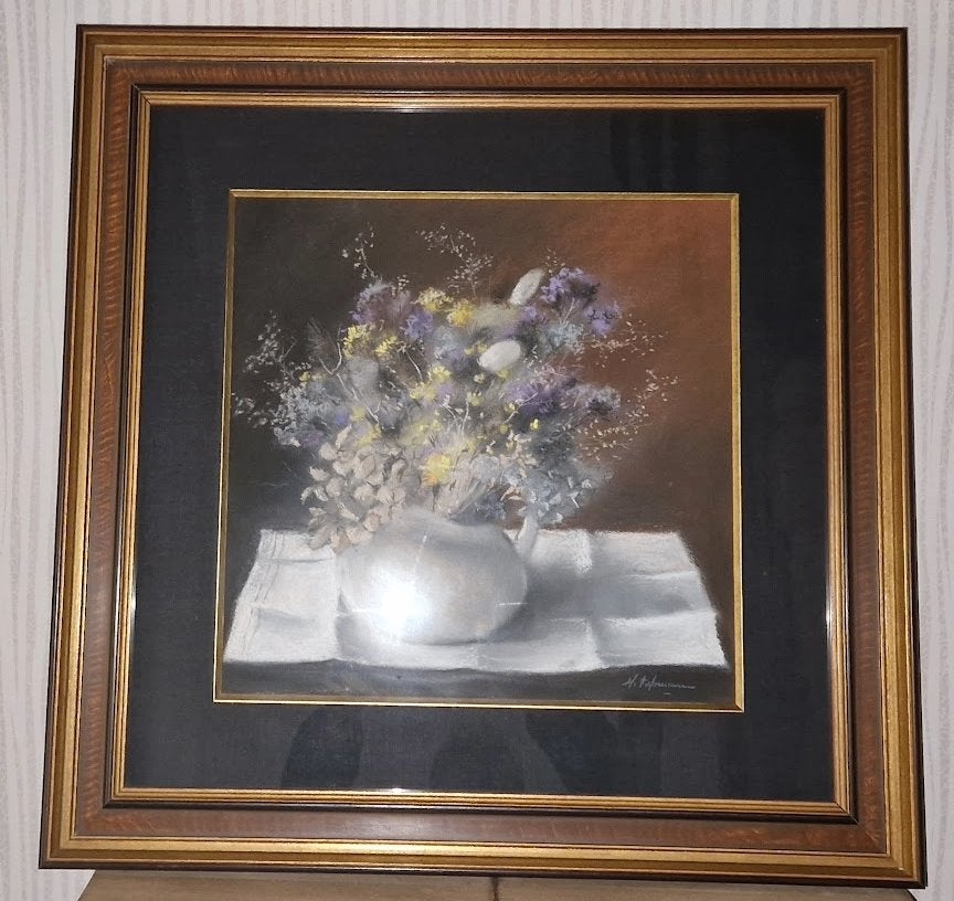 Pastel Maurice Filloneau, Antiek en Kunst, Kunst | Schilderijen | Klassiek, Realistisch, Papier, Origineel werk, Pastel