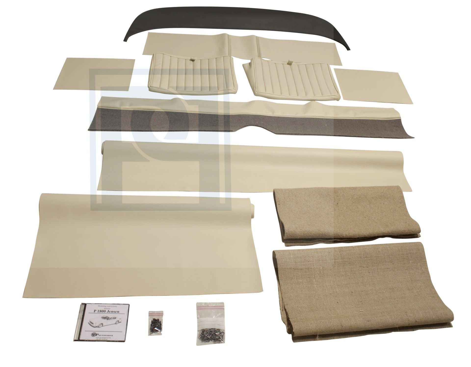 Volvo bekleding set achterbank p1800s compleet kleur 302-177, Ophalen of Verzenden, Nieuw, Volvo