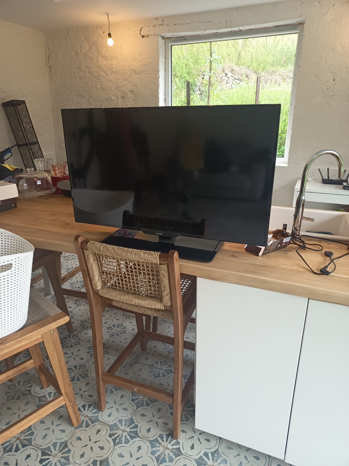 tv Philips 101 cm, Enlèvement