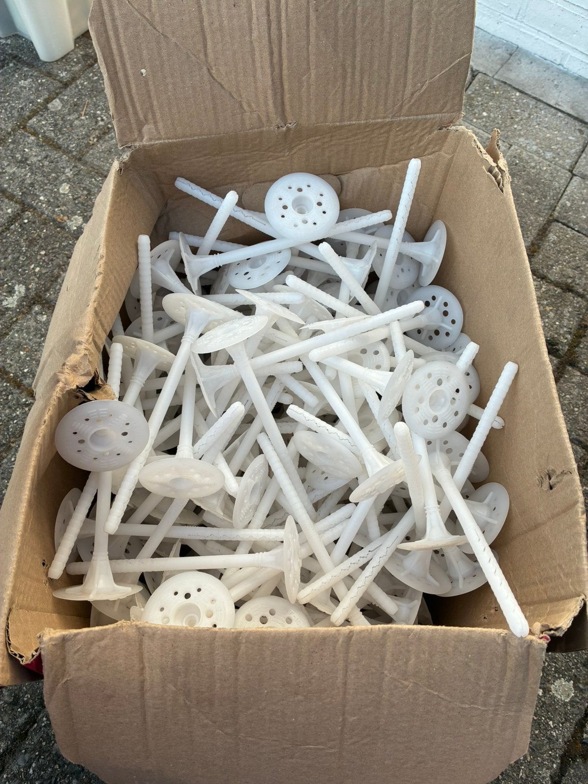 dualfix isolatiepluggen 18cm + spouwankers, Enlèvement, Comme neuf