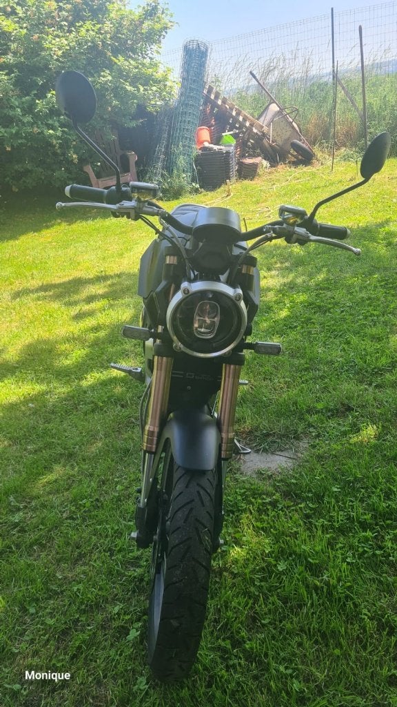 moto electrique, Enlèvement