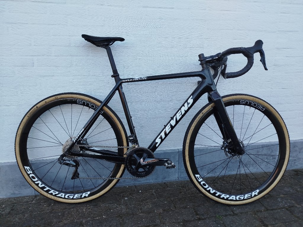 1 Stevens Super Prestige cyclocross fiets-1 carbon wielset, Vélos & Vélomoteurs, Shimano Ultegra, Enlèvement, Utilisé, Chrome