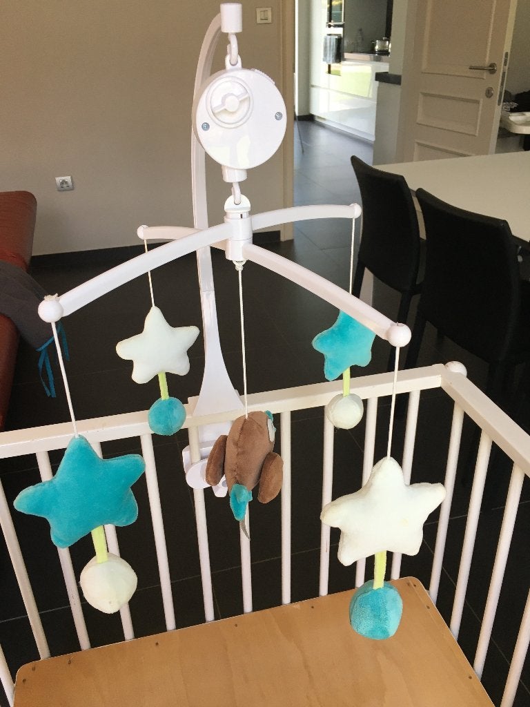 Muziekmobiel pericles, Kinderen en Baby's, Speelgoed | Babyspeelgoed, Ophalen of Verzenden, Zo goed als nieuw, Mobiel, Met geluid