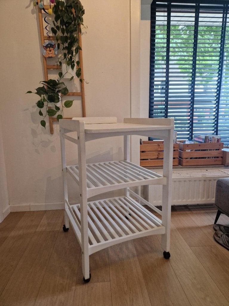 Verschoontafel / luiertafel baby wit, Kinderen en Baby's, Ophalen, Gebruikt, Overige typen