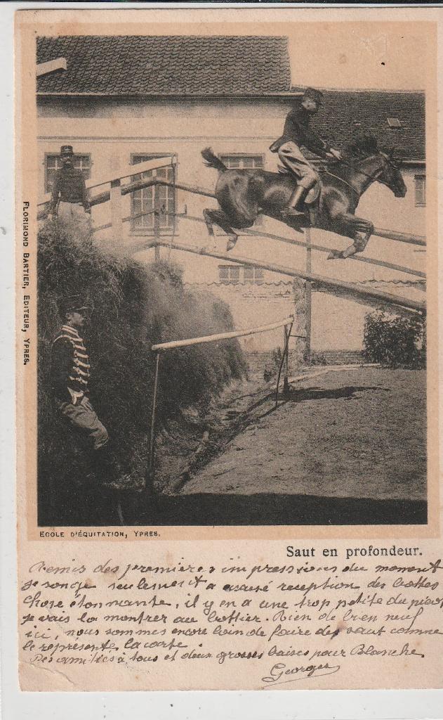 Ypres, Sports équestres, Envoi