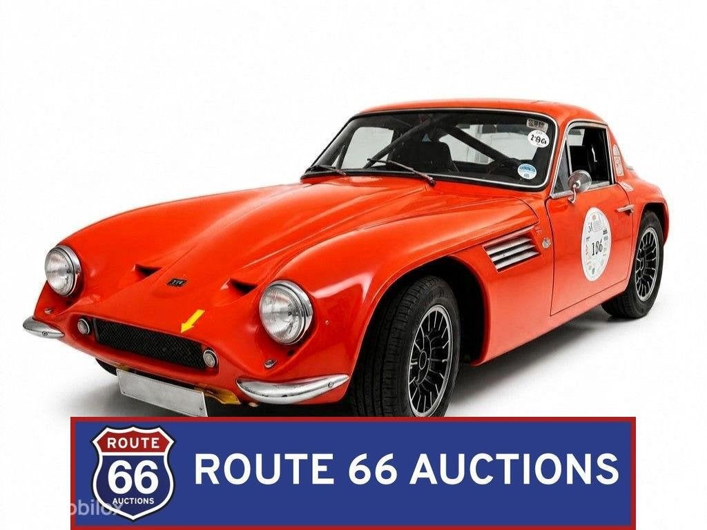 TVR Vixen S2 | 1969 | Route 66 Auctions, Auto's, Zwart, Bedrijf, Handgeschakeld, TVR