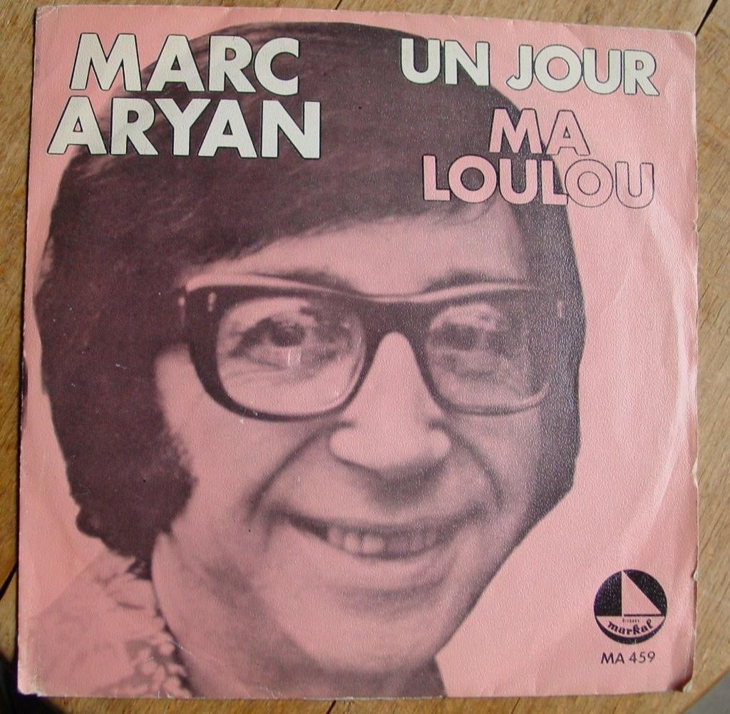 45T 7INCH VINYL SINGLE MARC ARYAN, Ophalen of Verzenden, Single