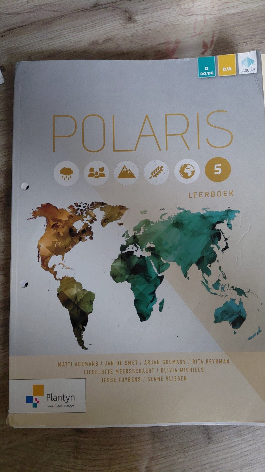 Polaris Aardrijkskunde 5 - Activerend leerboek, Boeken, Schoolboeken, ASO, Arjan Goemans; Senne Vliegen; Olivia Michiels; Jesse Tuybens;...