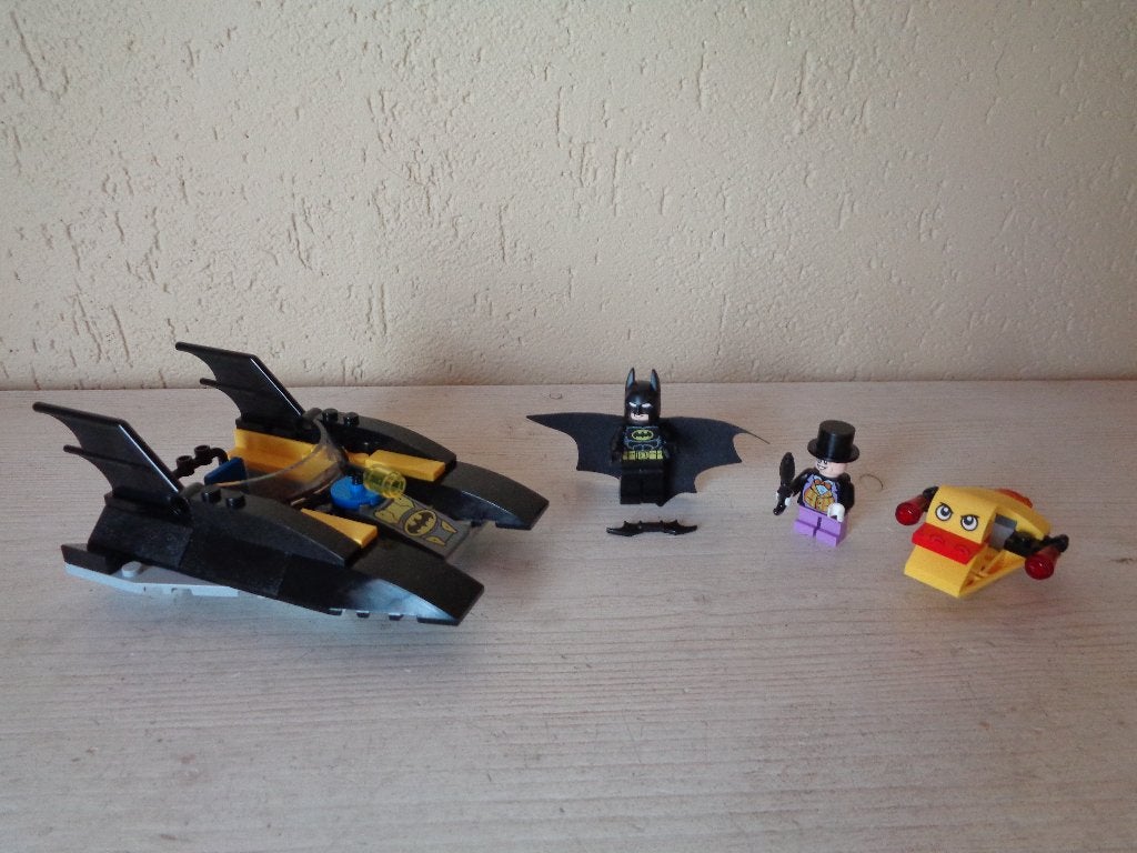 LEGO Batman Batboot de Penguin achtervolging  - 76158, Gebruikt, Lego, Ophalen of Verzenden, Complete set