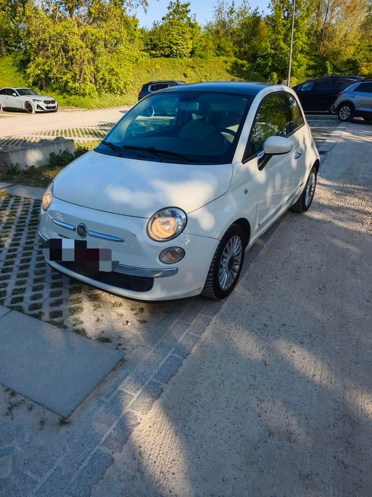 Fiat 500 essence /automatique, Auto's, Fiat, Particulier, Benzine, 3 deurs, Automaat, Wit, Ophalen