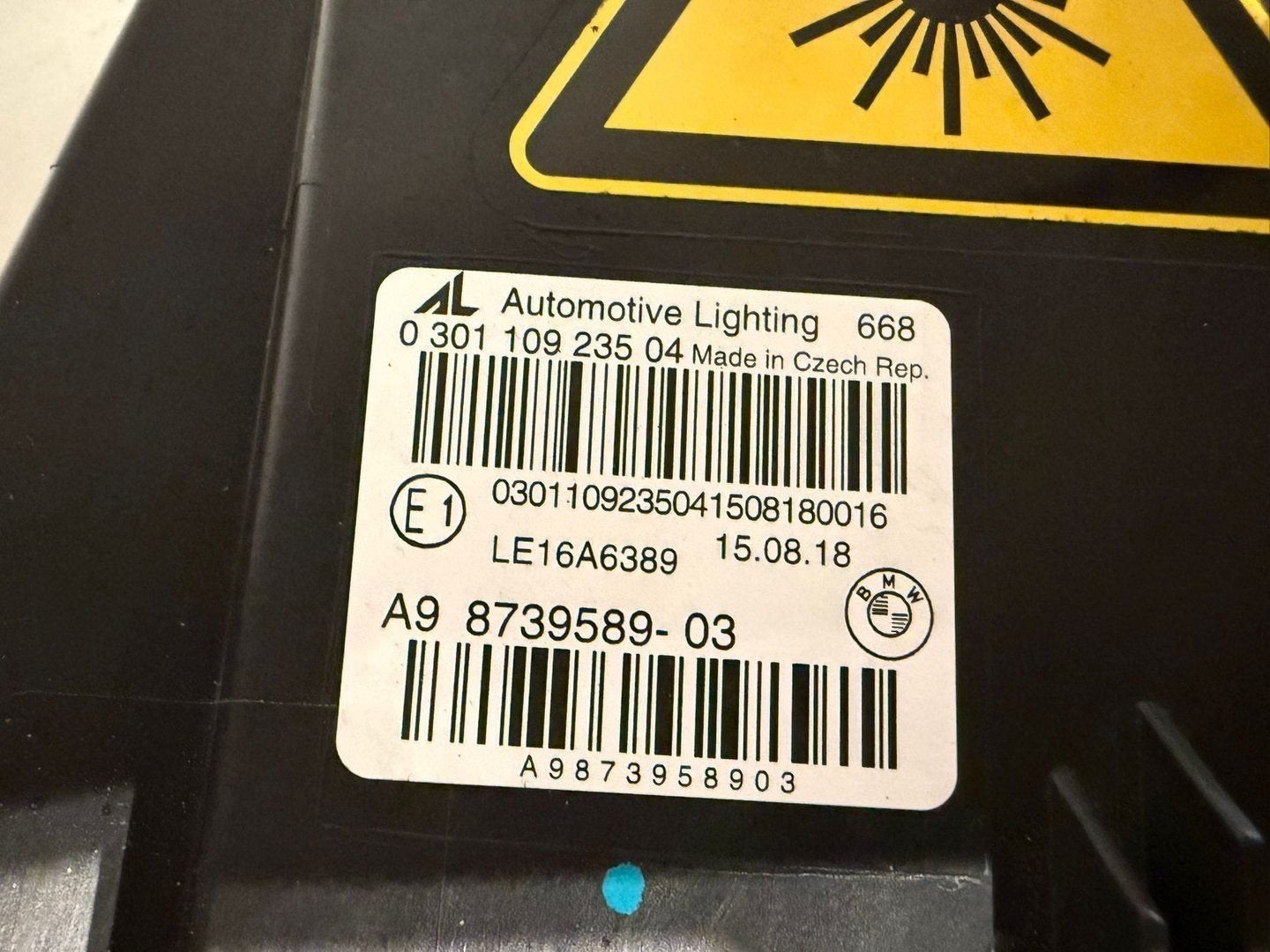 BMW 8 SERIE G14 G15 KOPLAMP LASER LINKS A9 8739589-03, Gebruikt, -, -, Ophalen of Verzenden