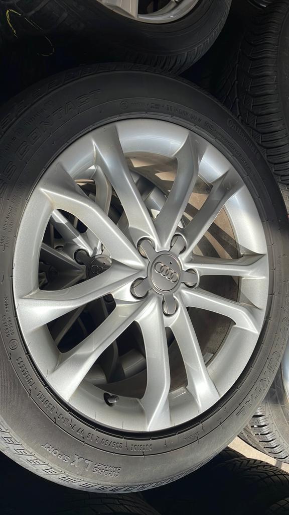Set originele 18 inch Audi wielen, Enlèvement