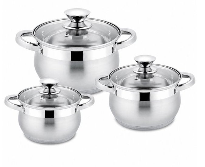 Set d'ustensiles de cuisine - 6 pièces, Inox, Autres marques, Ensemble de casseroles, Envoi