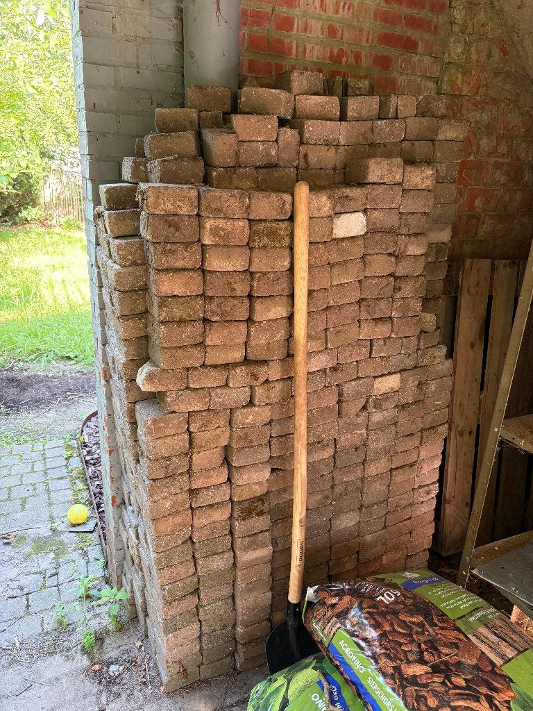 Gratis Klinkers, Enlèvement, Utilisé, 10 m²² ou plus, Briques