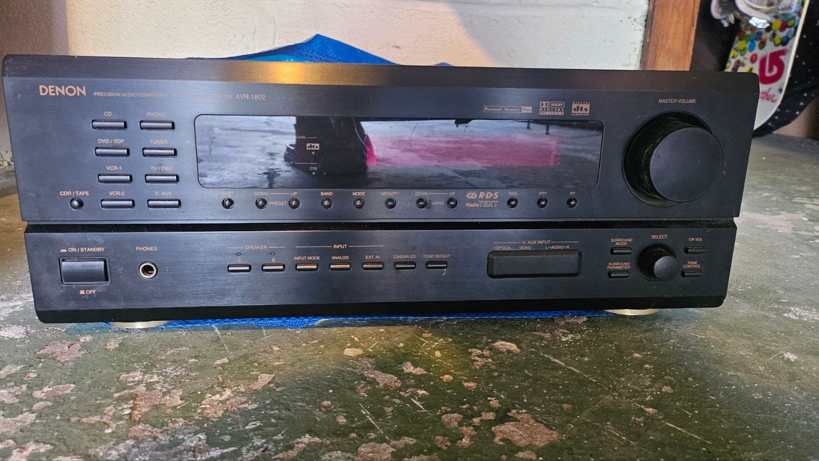 ampli Denon Avr1802, TV, Hi-fi & Vidéo, Amplificateurs & Ampli-syntoniseurs, Enlèvement, Denon