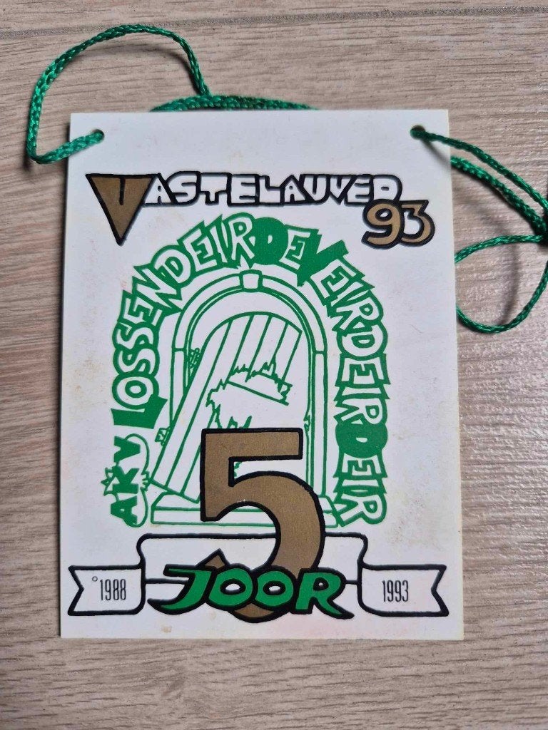 Carnaval Aalst medaille LDVD 1993, Ophalen of Verzenden