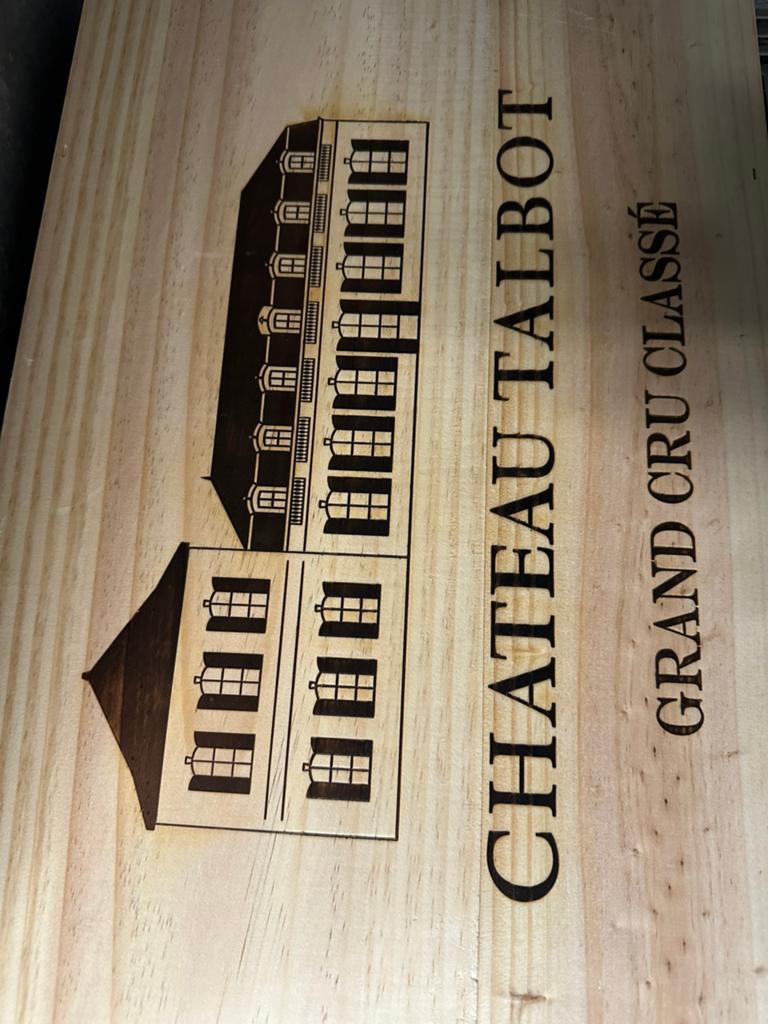 Chateau Talbot 2021 6 flessen en Carillon d'Angelus 2018, Verzamelen, Wijnen, Ophalen, Frankrijk, Nieuw, Rode wijn