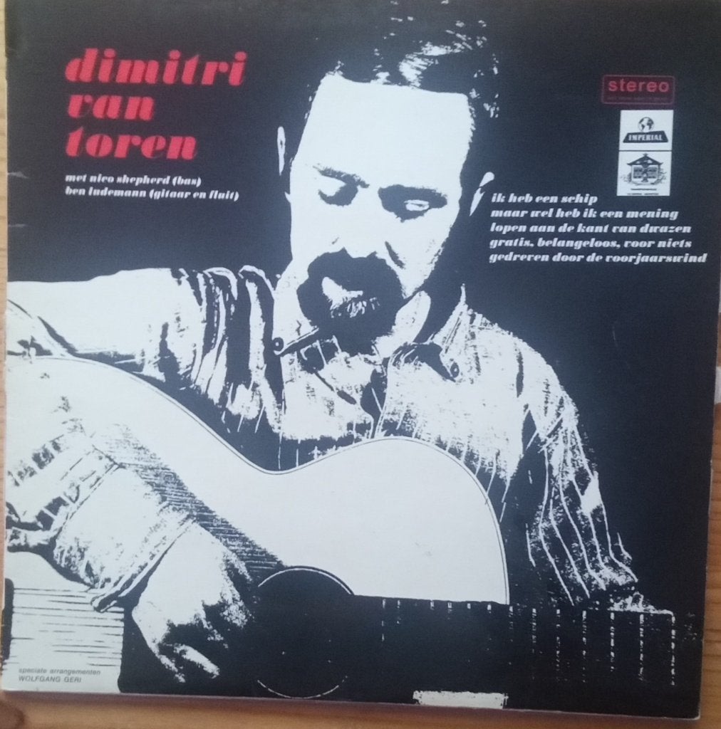 Dimitri Van Toren - Dimitri Van Toren   - LP - 1966 -, CD & DVD, Vinyles | Néerlandophone, LP, 7 inch, Enlèvement ou Envoi
