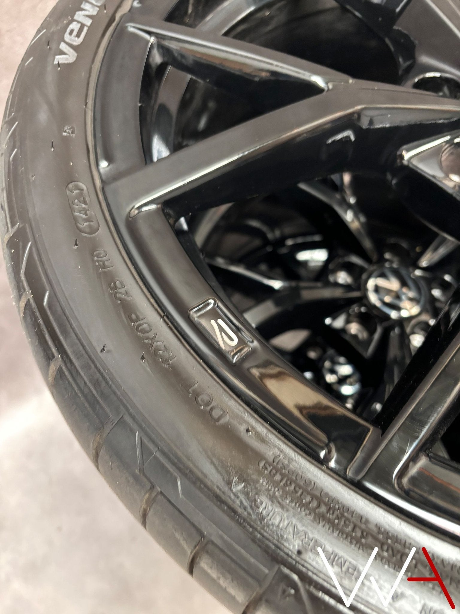 19'' Volkswagen Golf 8 GTI / R ''Estoril'' velgen origineel, Auto-onderdelen, Banden en Velgen, 19 inch, Gebruikt, -, -