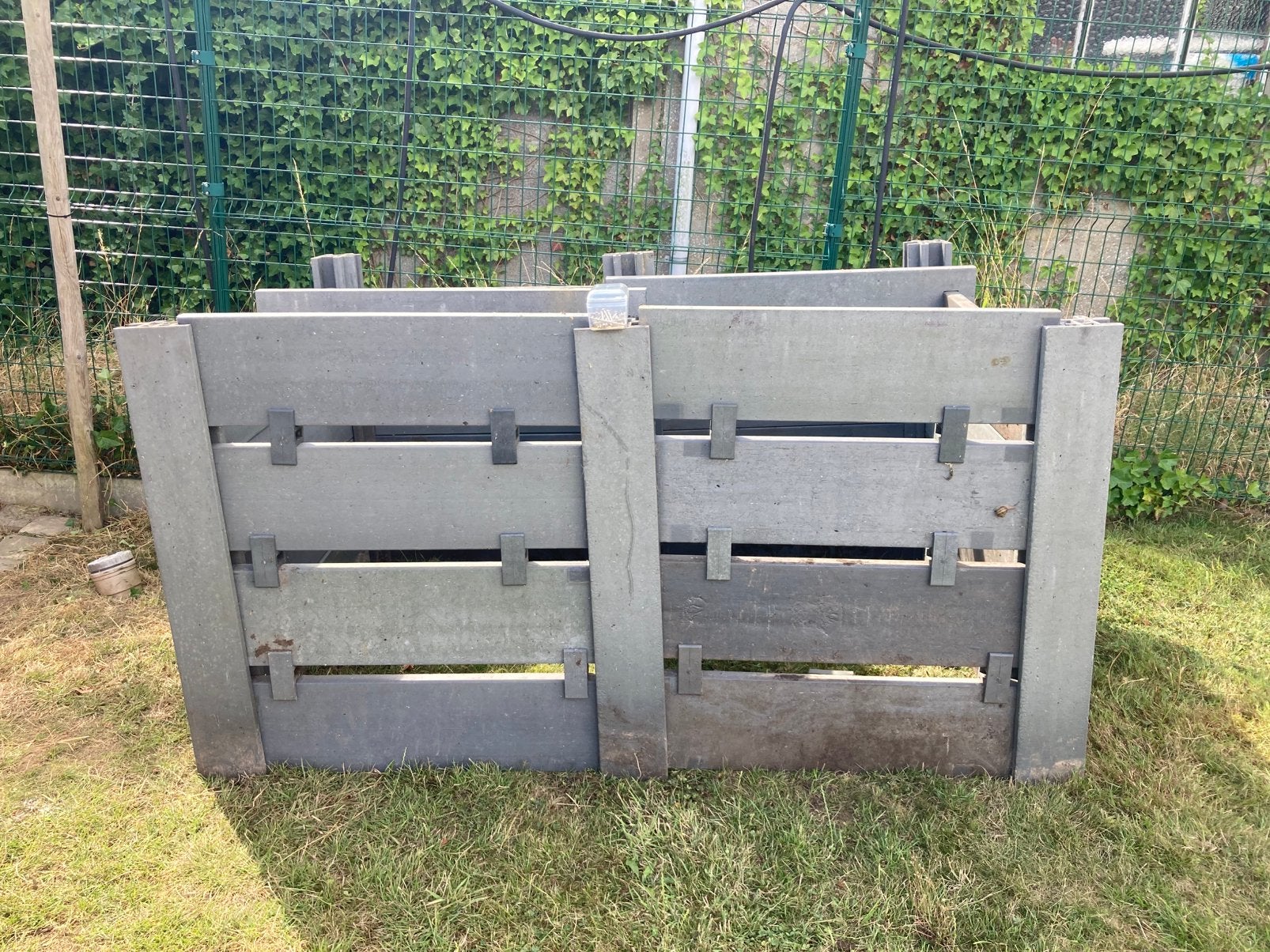 Compostbak dubbel, Tuin en Terras, Ophalen, Compostbak