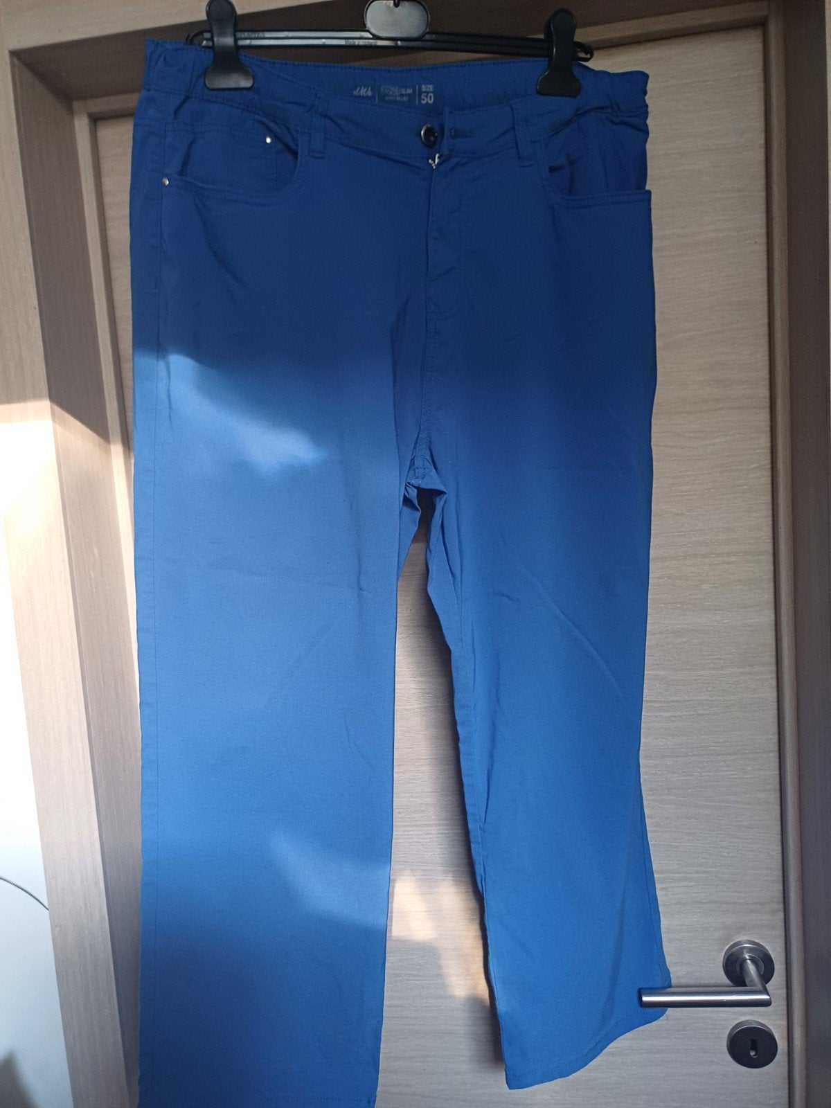 Pantalon stretch bleu Bel&Bo Mt 50, EViva Bel & Bo, Enlèvement ou Envoi, Bleu, Pantalon ou Jeans