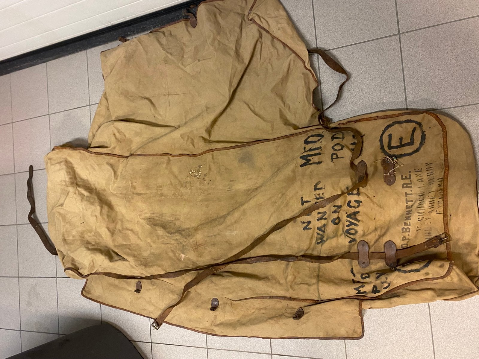 Ww2 british bedding roll, Ophalen of Verzenden