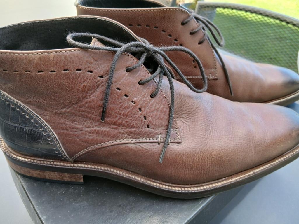 Bottes en cuir, Enlèvement ou Envoi, Bottes