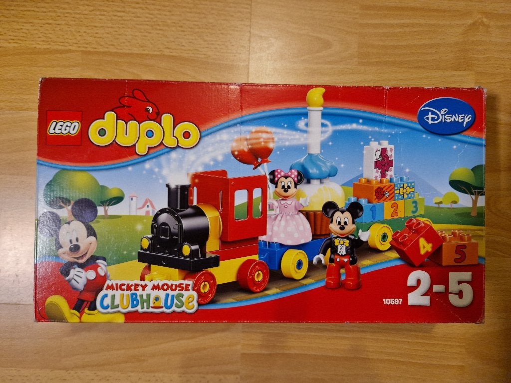 LEGO DUPLO 10597 Défilé d'anniversaire de Mickey et Minnie, Overige thema's, Ensemble complet, Enlèvement, Utilisé
