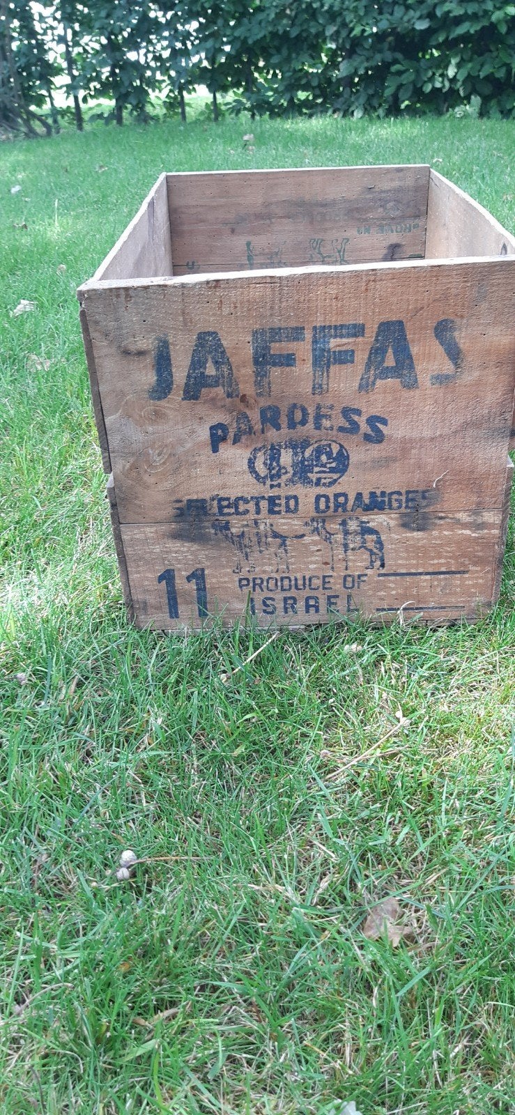 2 oude fruitkisten (Jaffa), Huis en Inrichting, Ophalen