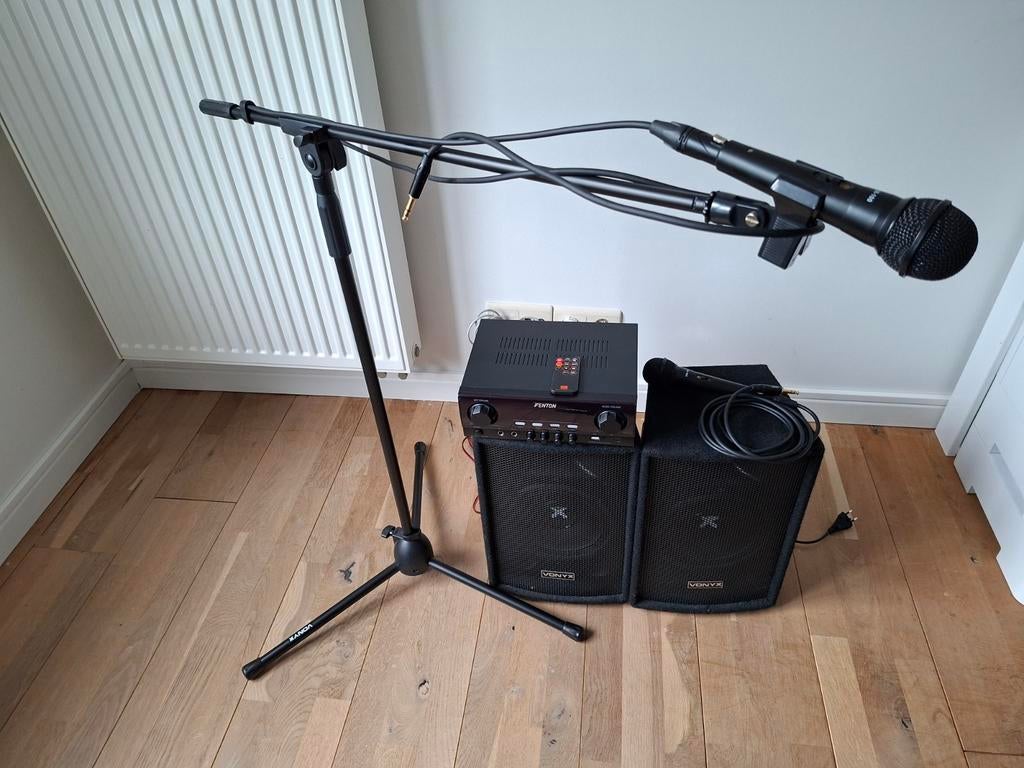 Fenton av440 karaoke set, Ophalen