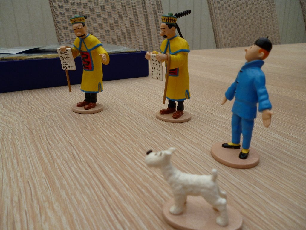 TINTIN /Scène du mandat d'arrêt / Pixi, Collections, Personnages de BD, Enlèvement ou Envoi, Tintin, Neuf