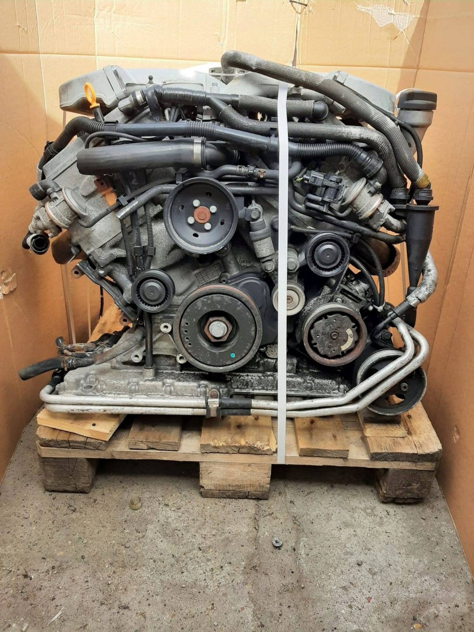 Moteur BDN Complet VW PASSAT, Envoi, Utilisé, Skoda