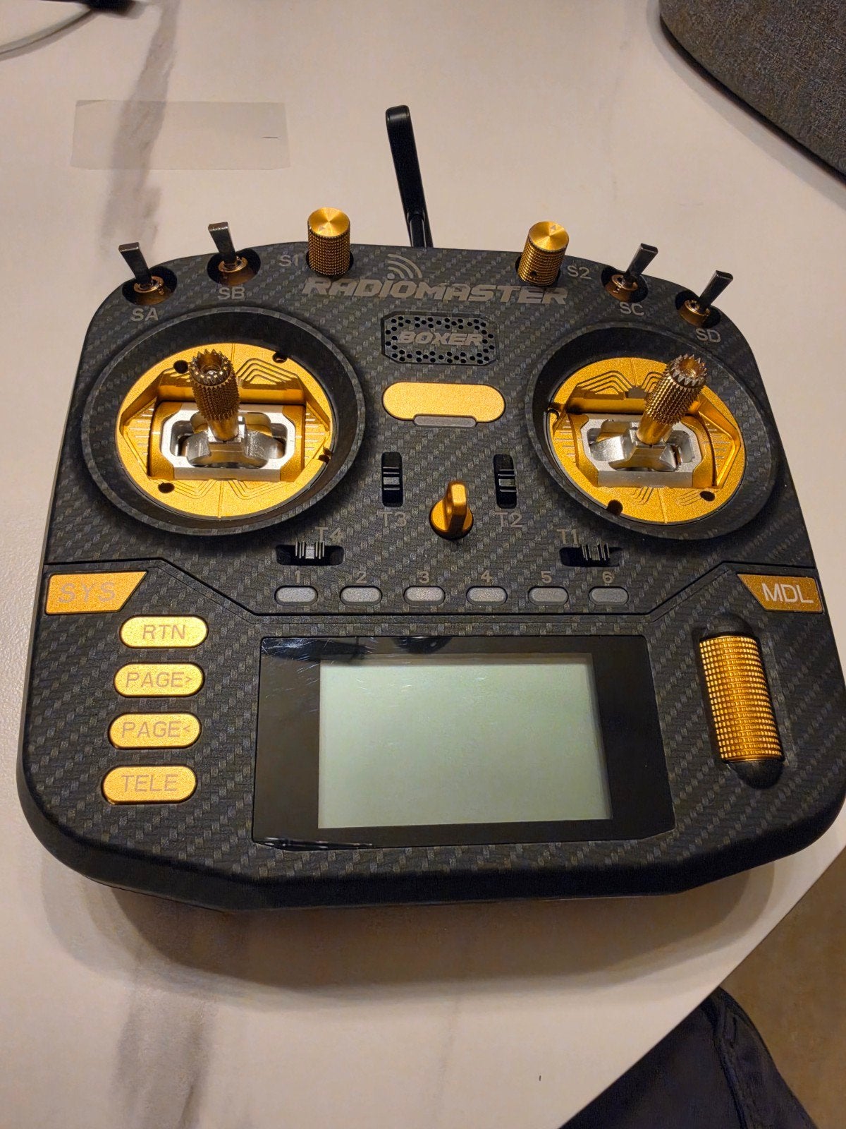 Radio Boxer Max - ELRS 2.4G - RadioMaster (Couleur: Gold)
K1, Ophalen of Verzenden, Zo goed als nieuw