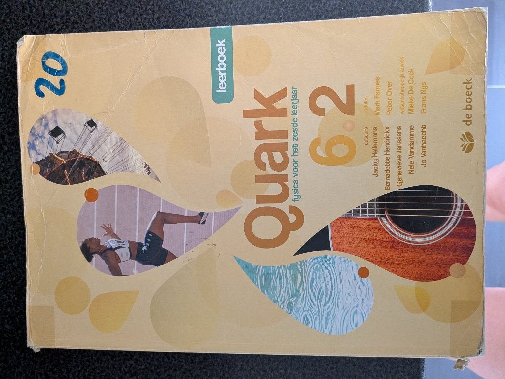 Quark 6.2 fysica 6de leerjaar, Boeken, Ophalen of Verzenden, Gelezen