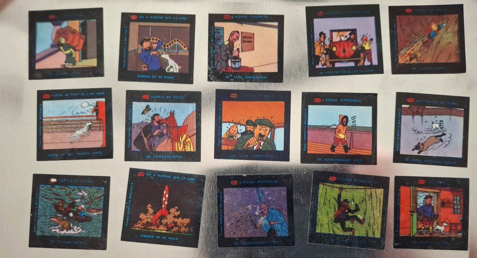 Tintin diapos, Enlèvement, Tintin, Utilisé, Autres types