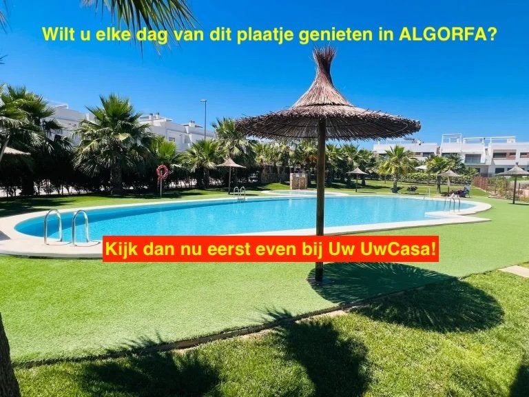 Uw eigen nieuwe Appartement aan zwembad in ALGORFA met extra, Immo, ALGORFA, Dorp, Spanje, 82 m²