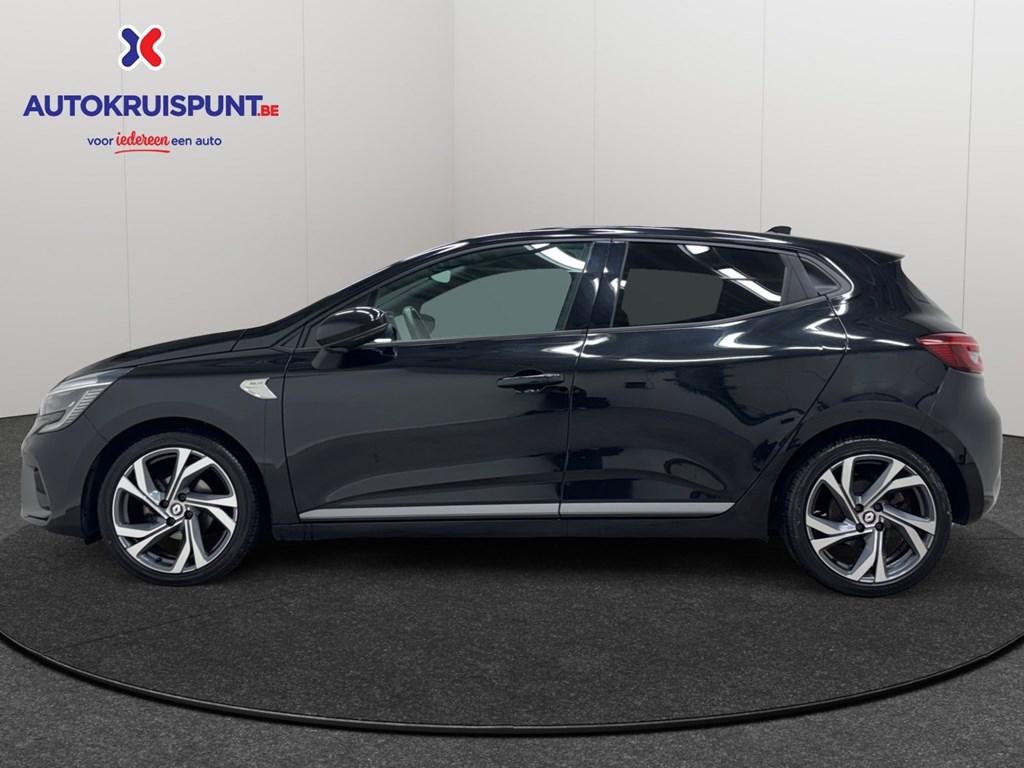 Renault Clio 1.0TCe R.S. Line GPS Camera Apple Android, Parkeersensor, 91 pk, 67 kW, Zwart