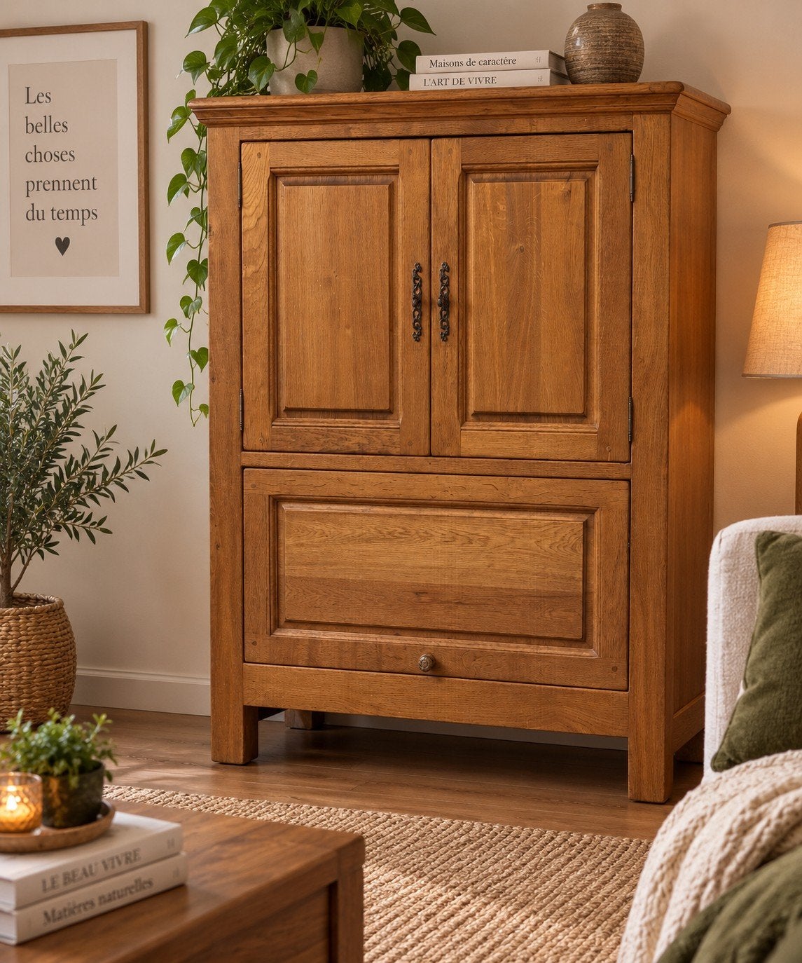 Ancien meuble TV, Avec porte(s), Moins de 150 cm, Enlèvement, Utilisé