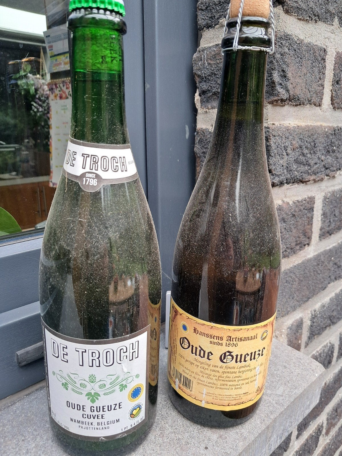 Oude gueuze, Ophalen