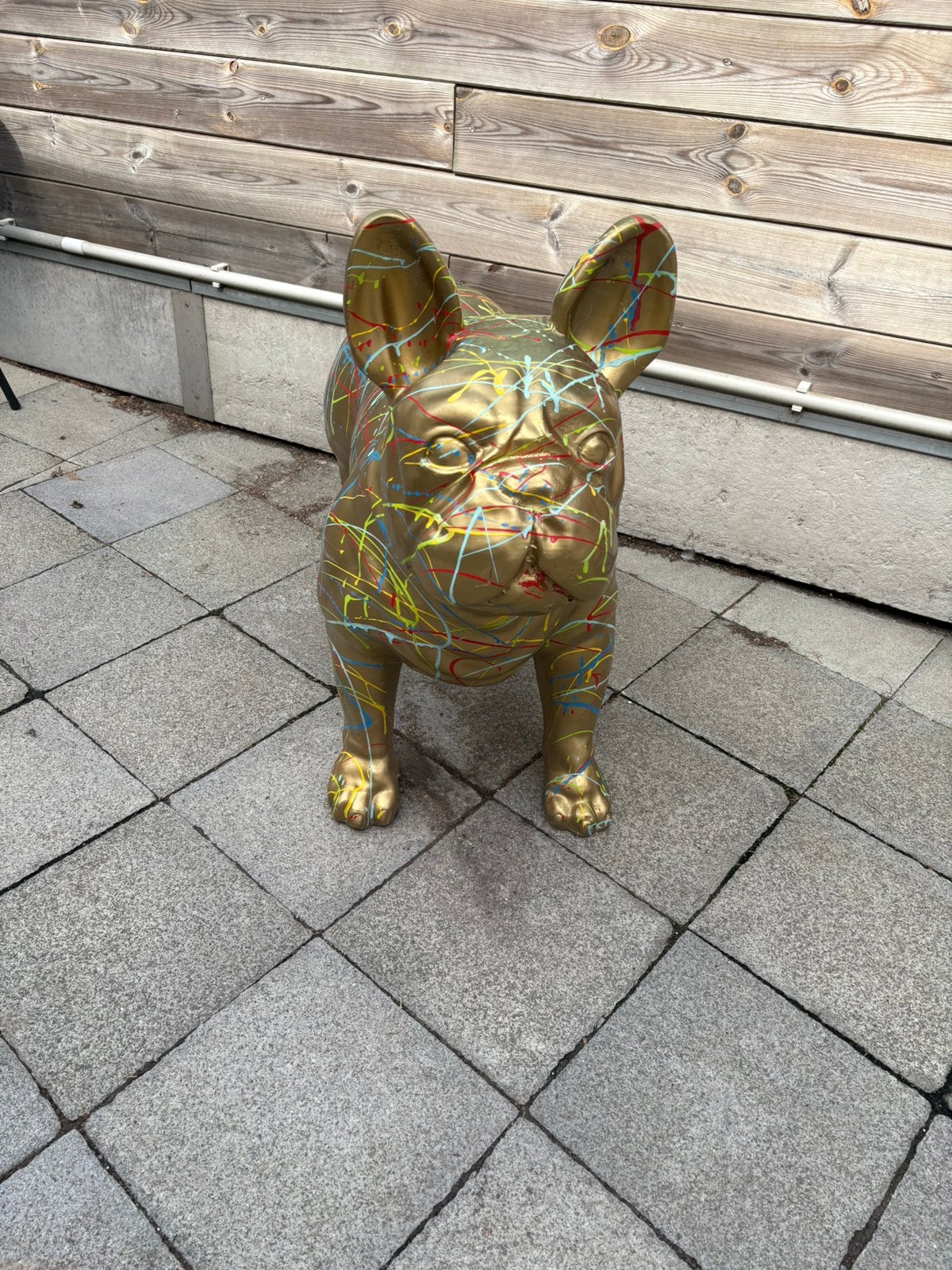 Beeld franse buldog, Jardin & Terrasse, Enlèvement, Comme neuf