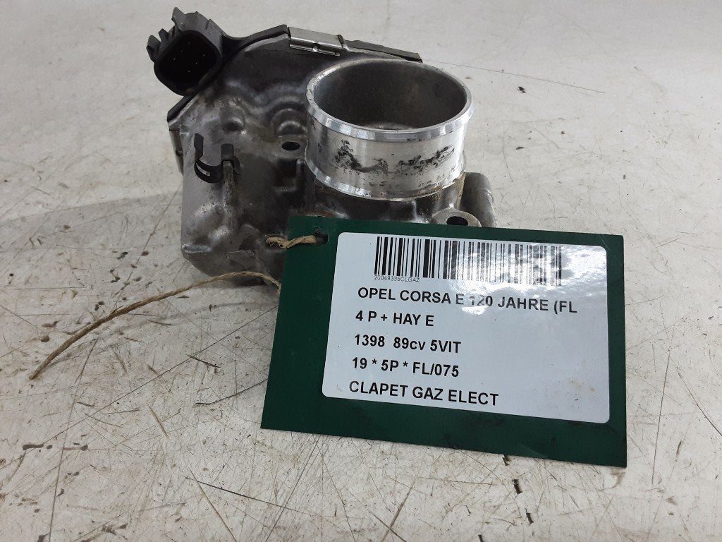 BOITIER PAPILLON Opel Corsa E (01-2014/06-2019) (55562270), Autos : Pièces & Accessoires, Utilisé, Rue de l'Espoir 34 34
4030  GRIVEGNÉE, BE