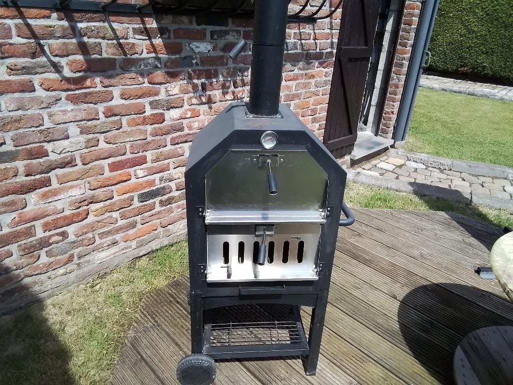 barbecue  fumoir  four a pizza, Jardin & Terrasse, Enlèvement, Comme neuf, Autre marque