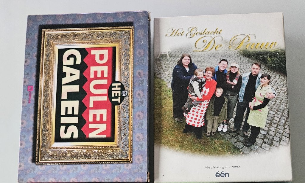 VD boxen :Het Peulen Galeis en Geslacht Pauw, Ophalen of Verzenden