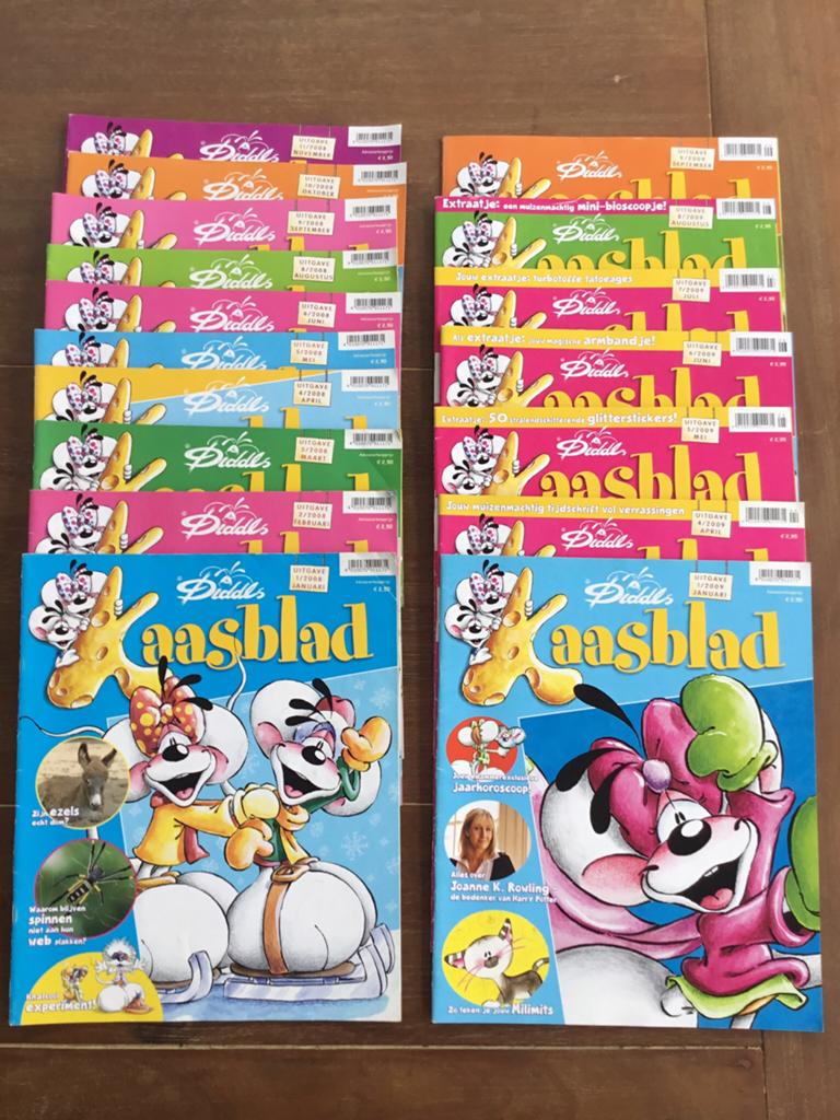 Diddl Kaasblaadjes, Verzamelen, Diddl, Ophalen of Verzenden, Diddl