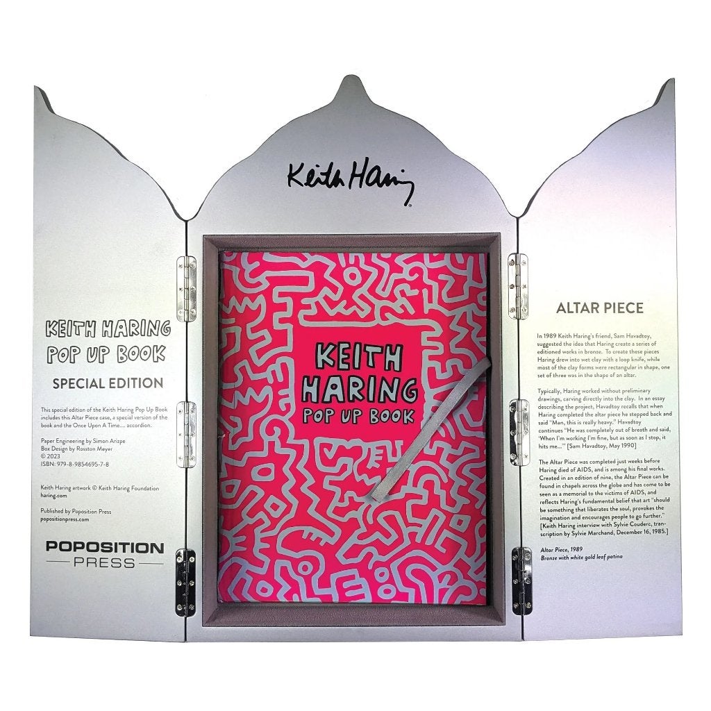 Keith Haring - Pop Up Book - Altarpiece Edition, Antiek en Kunst, Ophalen of Verzenden