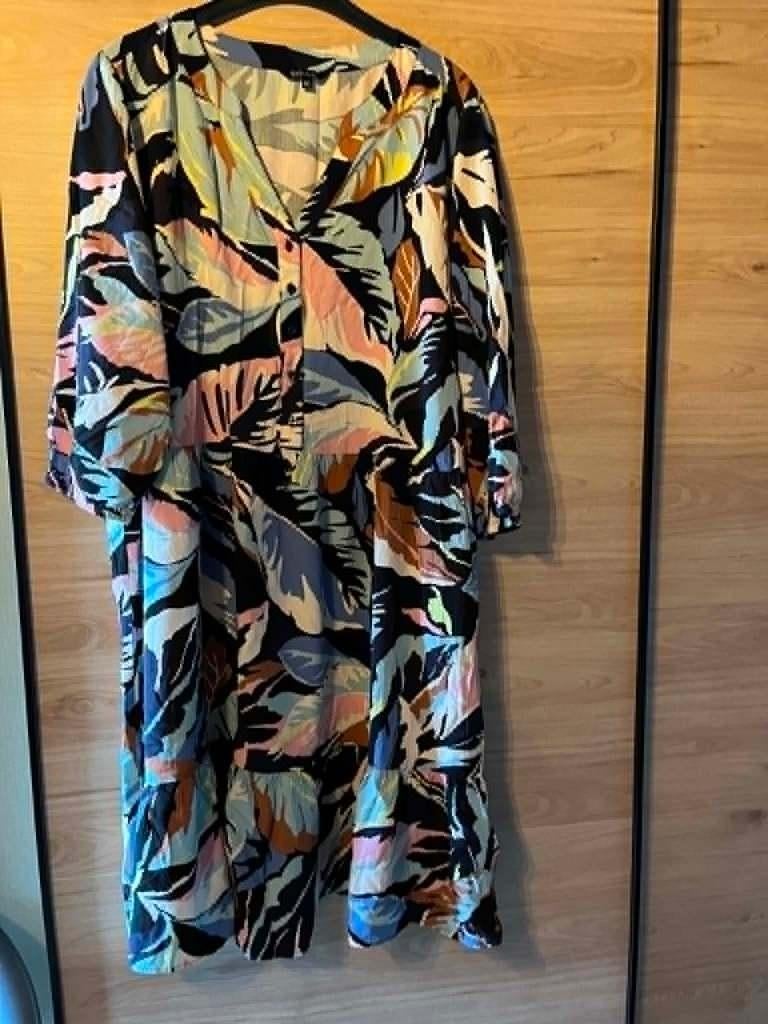 kleed print ms mode 50, Kleding | Dames, Grote Maten, MS Mode, Ophalen of Verzenden, Gedragen, Jurk
