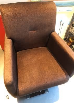 Zetel 1-zit, Huis en Inrichting, Ophalen, Gebruikt, Stof